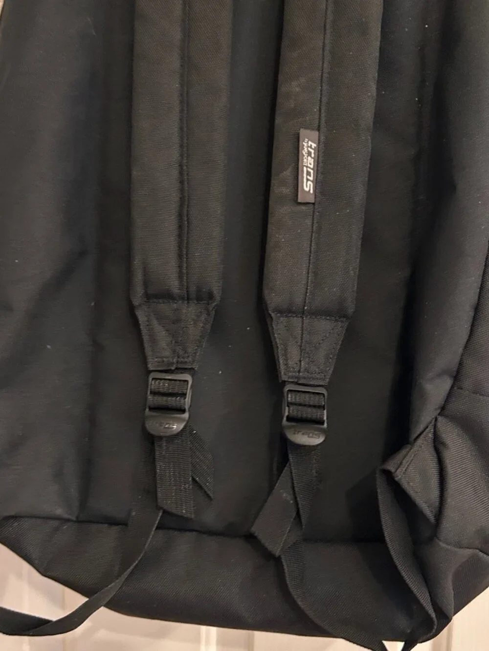 Jansport Trans Black Embroidered Floral Backpack